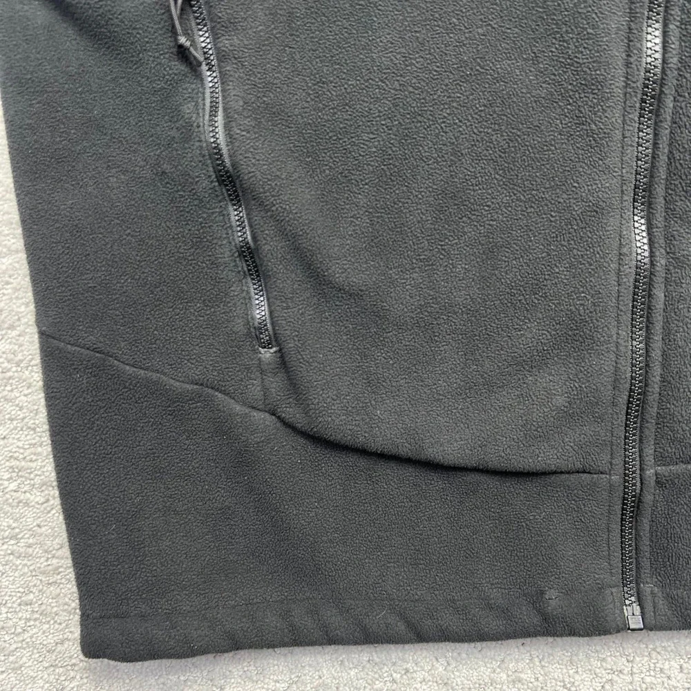 The North Face Jacket XL Black Hooded Fleece Sherpa Zip Up Gorpcore Chimborazo